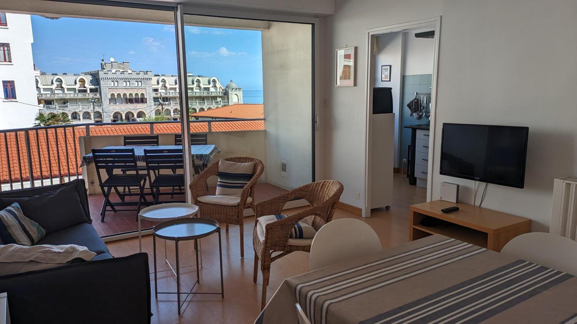 Appartement 3 Pieces Au Coeur D'Hendaye Plage المظهر الخارجي الصورة