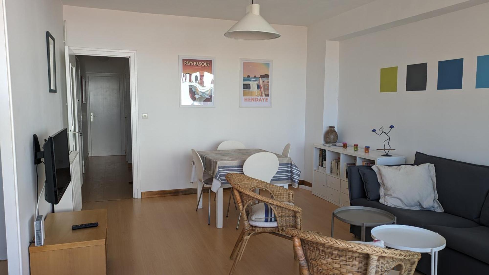 Appartement 3 Pieces Au Coeur D'Hendaye Plage المظهر الخارجي الصورة
