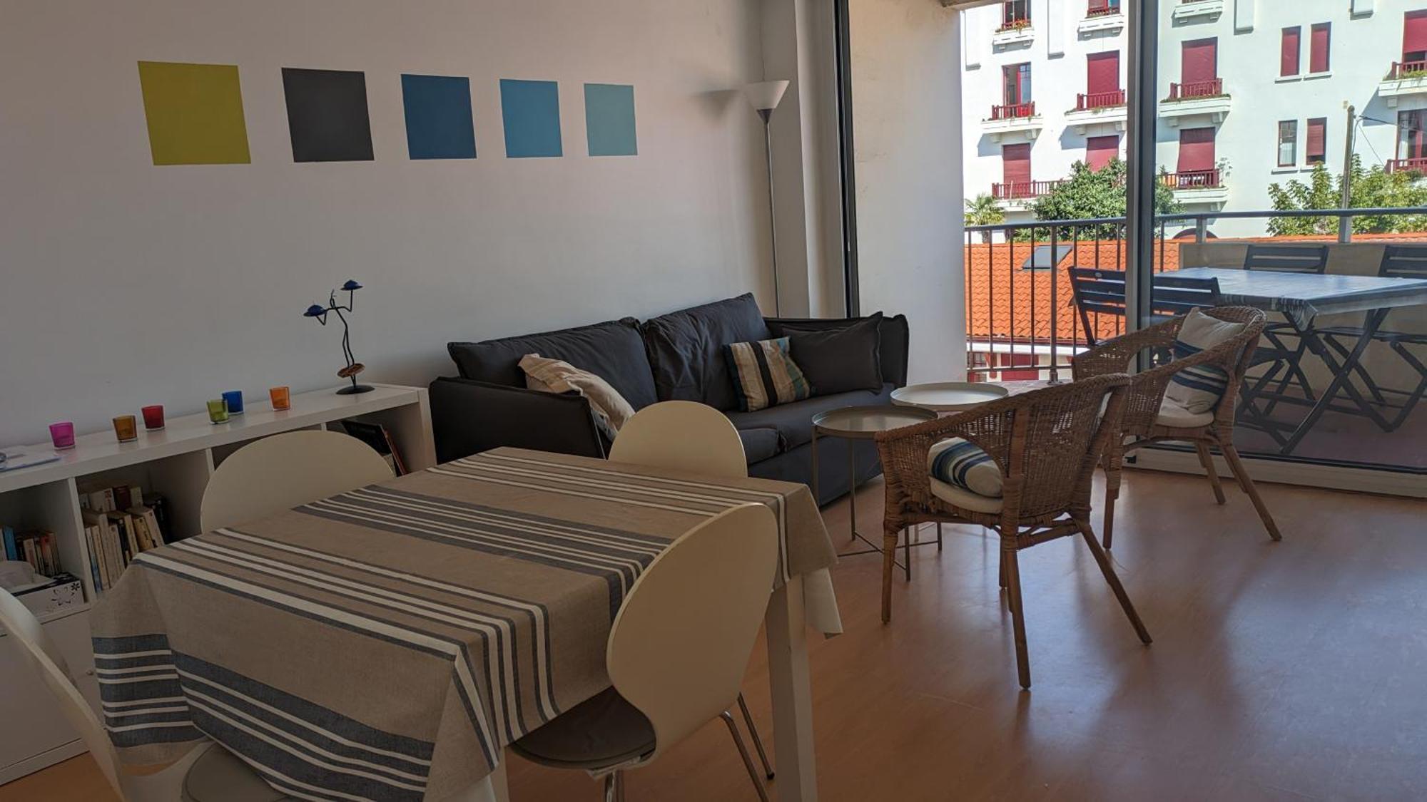 Appartement 3 Pieces Au Coeur D'Hendaye Plage المظهر الخارجي الصورة
